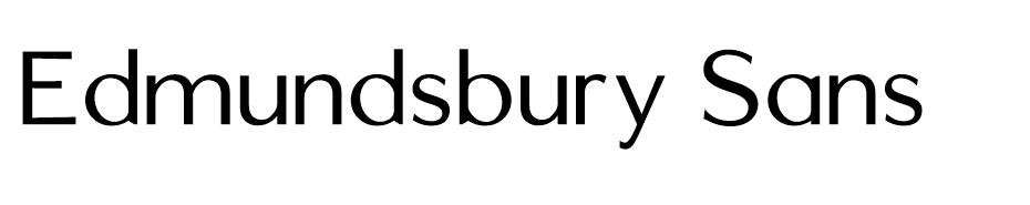 Edmundsbury Sans font